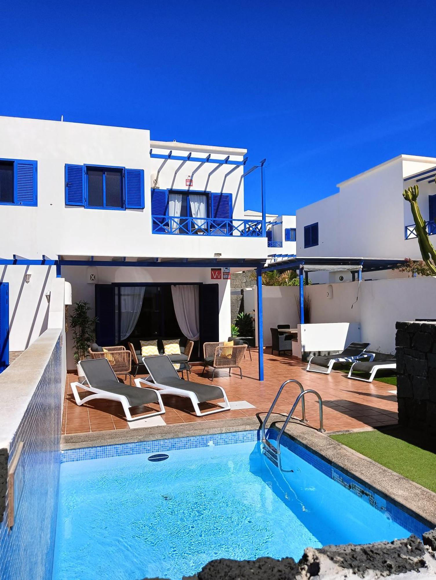 Villa Optimist Rubicon Piscina Climatizable, Frente Al Mar Playa Blanca  Exterior foto