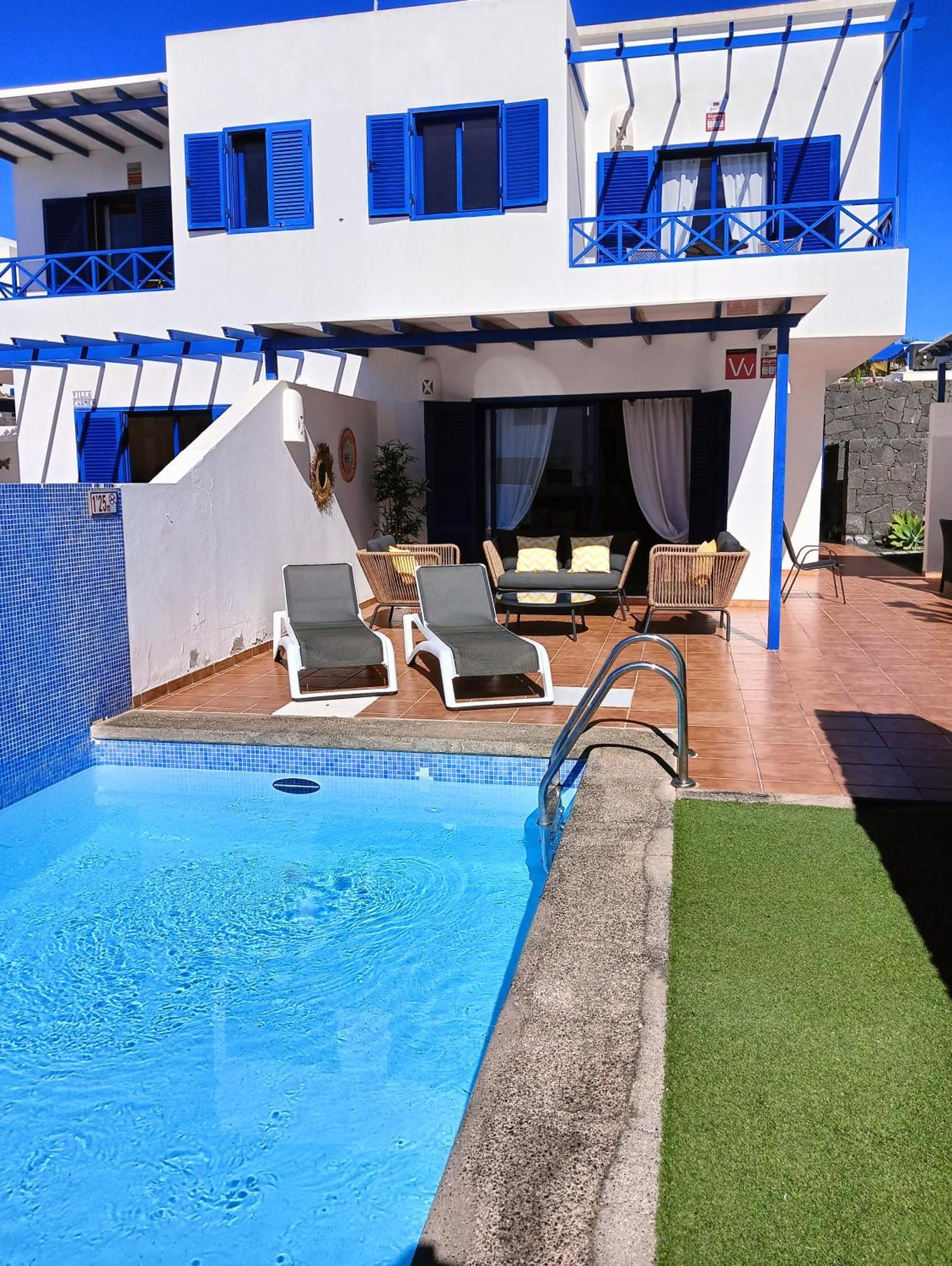 Villa Optimist Rubicon Piscina Climatizable, Frente Al Mar Playa Blanca  Exterior foto