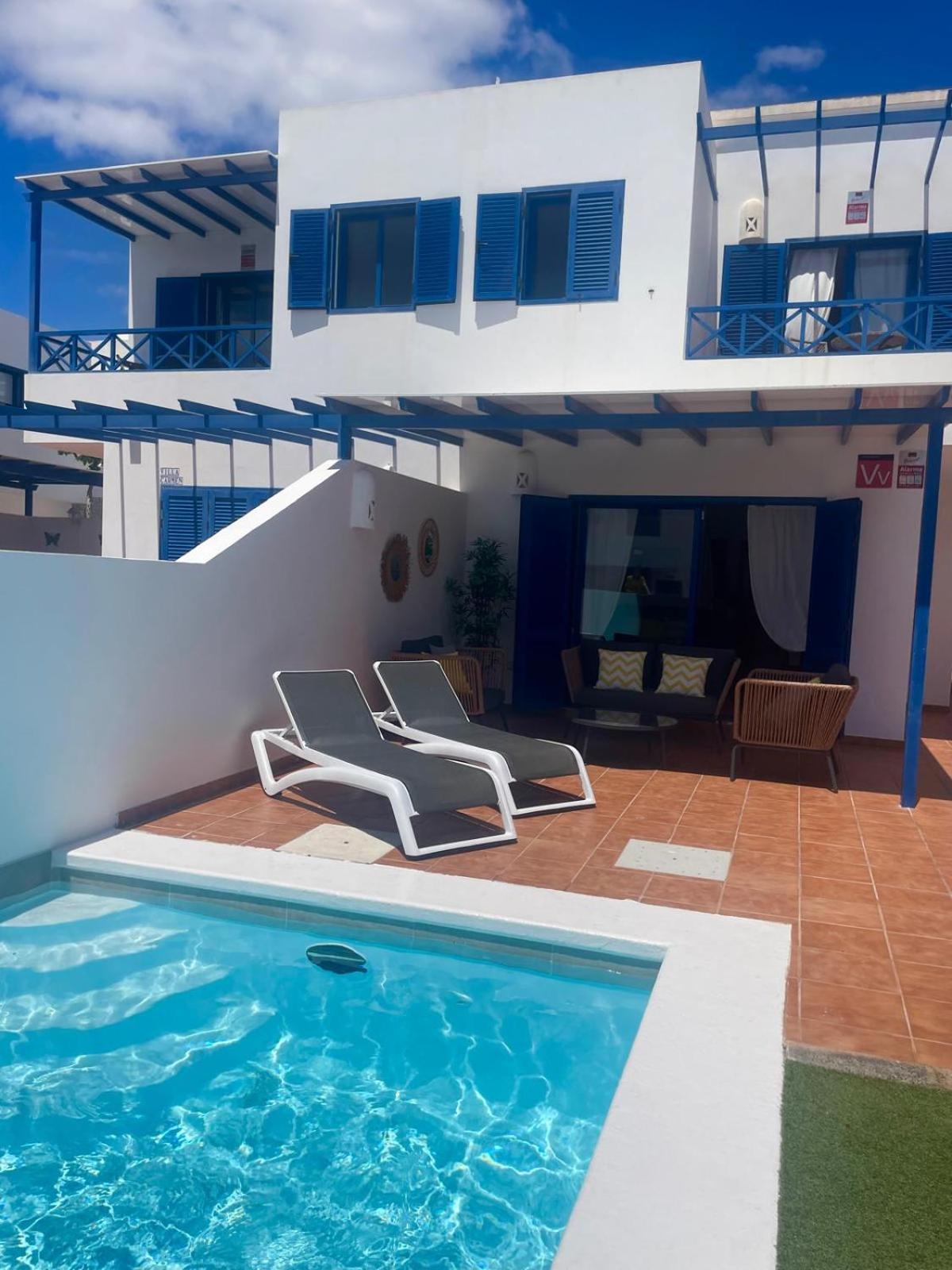 Villa Optimist Rubicon Piscina Climatizable, Frente Al Mar Playa Blanca  Exterior foto